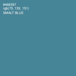 #468597 - Smalt Blue Color Image